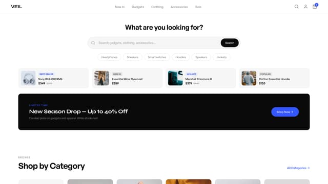 E-commerce project